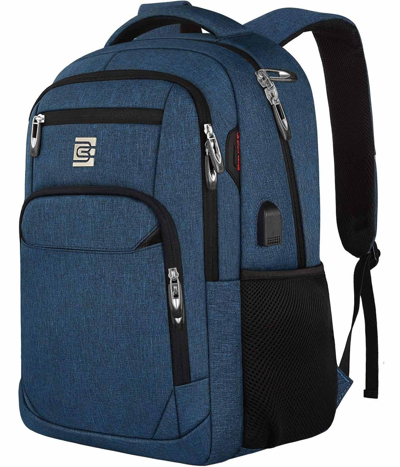 15,6 zoll Männer & Frauen Laptop Rucksack Reise Anti Diebstahl Schlank Haltbare USB Lade Port Rucksack College School Computer Tasche