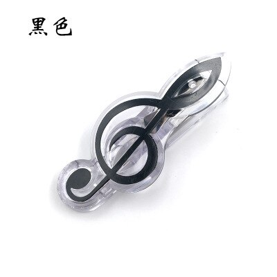 Exquisite small music clip clip note clip clef clip sheet music clip music clip musical instrument universal musical instrument: Clef black