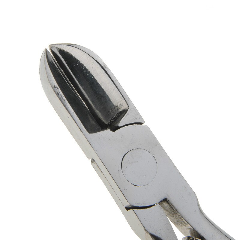 Tijeras de punta recta de acero inoxidable, pinzas para cortar los dientes, pinzas para los dientes, pinzas para los dientes (mango de proceso de forjado antideslizante)