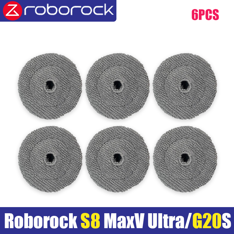 Roborock S8 Max V Ultra G20s robot Vacuum Cleaner Accessories mop Choth vacuum bags Side Brush Filter Replaceable Parts: Orange