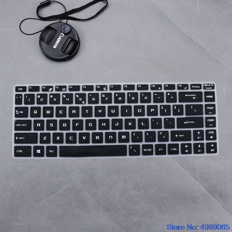 for 15.6" MSI GF65 9SD GF65 Thin / PS63 Modern / GS65 P65 Creator WS65 8SK WP65 9TH Gaming Laptop Silicone keyboard cover skin