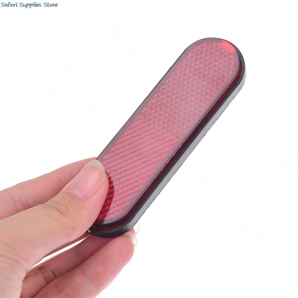 Back Reflective Board Mountain MTB Bicycle Rack Tail Safety Warning Lamp Cycling Bike Rear Reflector Light Red Orange