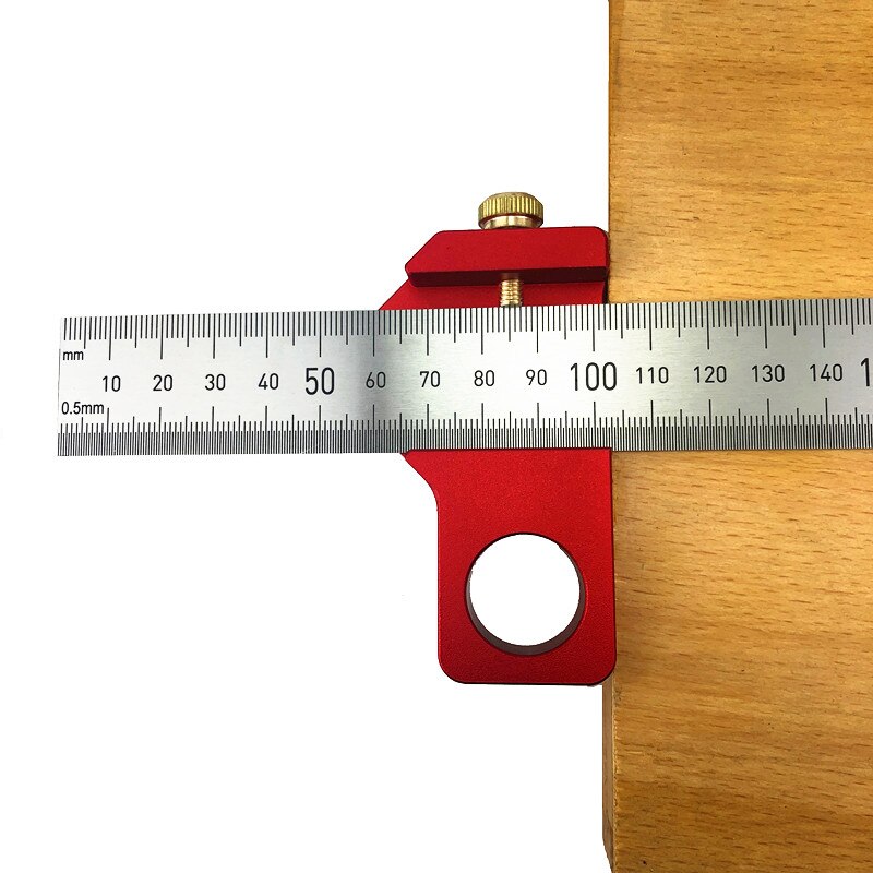 Traçage d&#39;angle pour menuiserie, règle sur bois, localisateur de localisation, règle en acier, jauge de bloc, outils pour le travail du bois