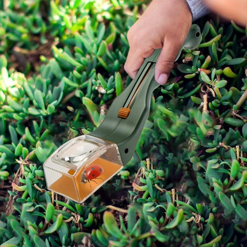 Bærbar fluefanger insektfanger håndholdt fluefanger edderkoppfanger insektfangerverktøy insektfelle læringsverktøy for barn