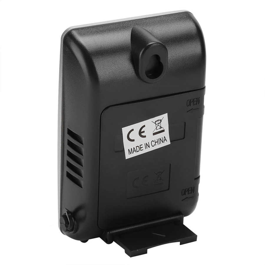 LCD digital thermometer RF weather station clock Digital LCD wireless thermometer hygrometer Temperature humidity measurement