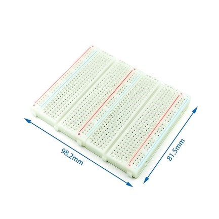 Steckbrett verbindung kabel Mini Steckbrett transparent splicable See bord Experiment bord: 98x81 Weiß