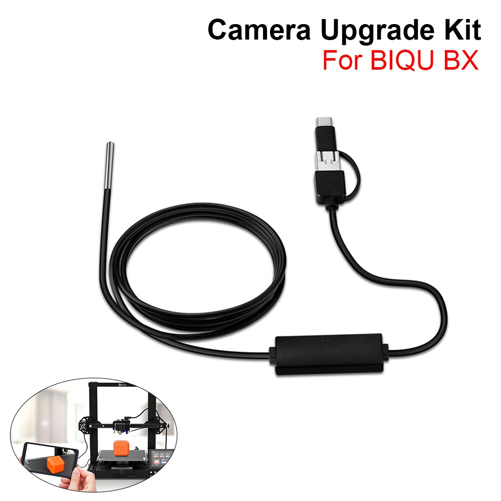 3 in 1 usb-c hd wasserdichtes endoskop, 3.9mm 1m kamera-upgrade-kit , 3d x druckerteile für biqu bx upgrade-zubehör