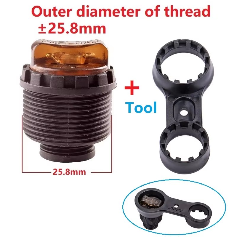 Mountain Bike XCT XCM XCR Front Fork Preload Dial Adjustr Damping Adjustment Knob 28mm 30mm 32mm Stanchion Fork Tube: Burgundy