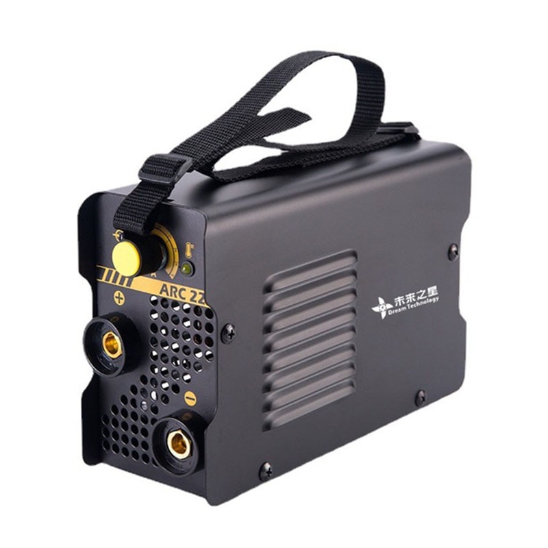 Mini máquina de soldadura eléctrica portátil, 220v, totalmente automática, pequeña máquina de soldadura eléctrica ARC-225, inversor DC, todo cobre