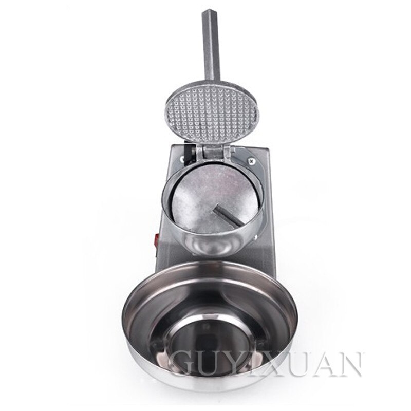 180W household small ice machine stainless steel ice machine commercial electric tea shop cafe bar sand ice machine