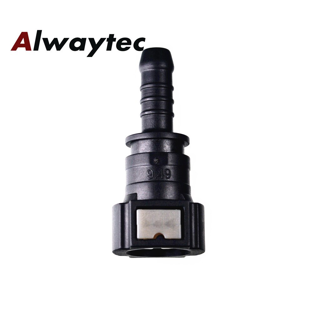Auto parts Fuel Line Fitting Connector,SAE3/8" Elbow Plastic Coupling Large Hose Connector,