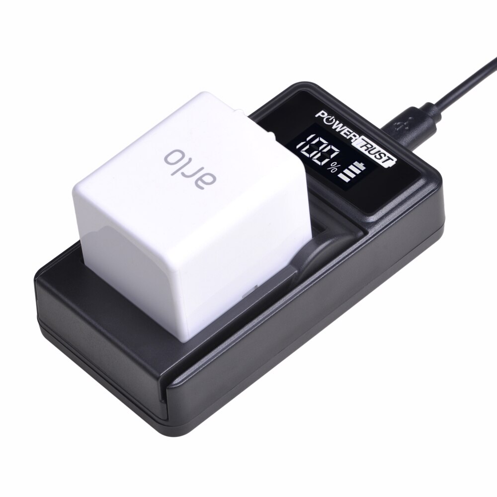 PowerTrust LED USB Charger for Arlo Pro Arlo Pro 2 Arlo Security Light and Arlo Go Rechargeable Battery VMA4410