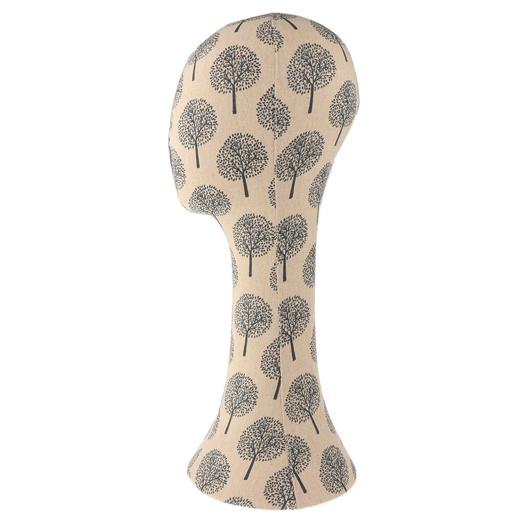 Hoofd Mannequin In Linnen Display Sieraden Display Stand Pruik Hoofd Hoed Mannequin Disolay Houder Stand Oefenpop Model Hoofd