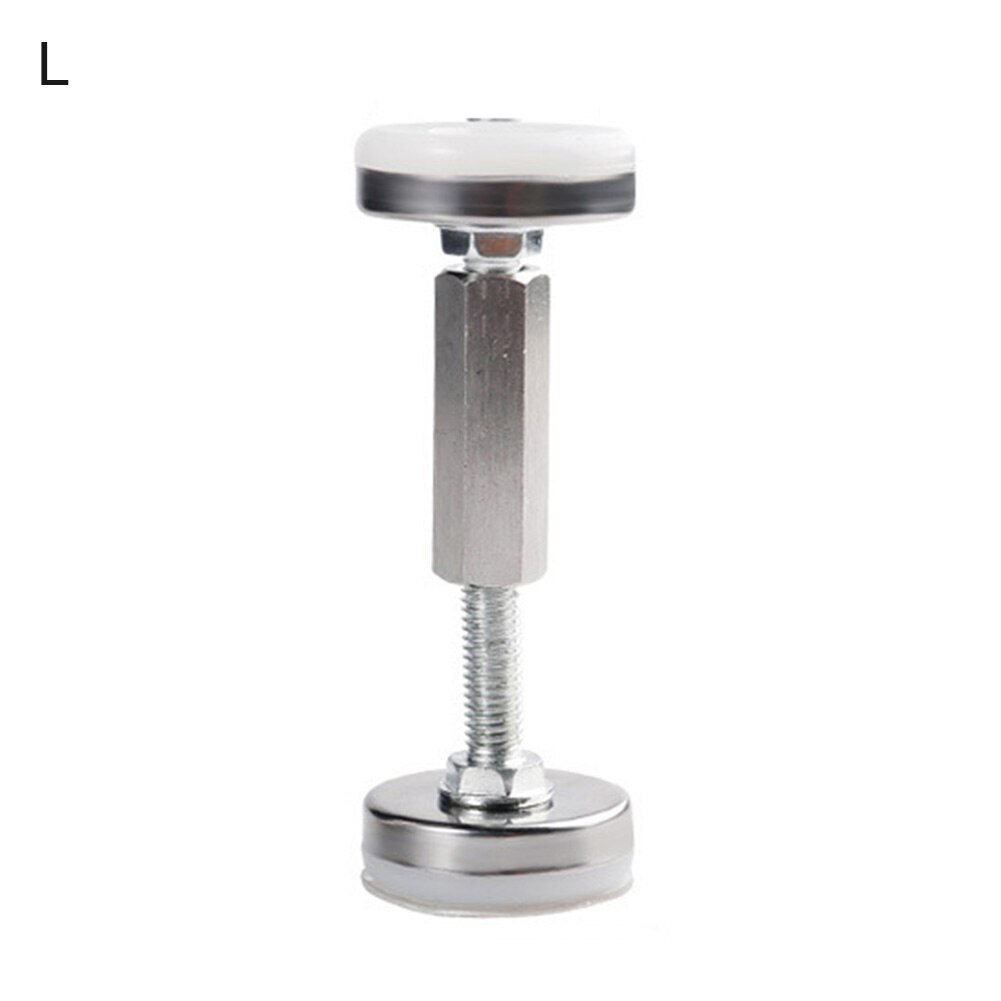 Práctico dispositivo antimovimiento cama sin sacudir muebles ajustables soporte fijador fijo estabilizador Anti-vibración Hardware S M L: Silver L