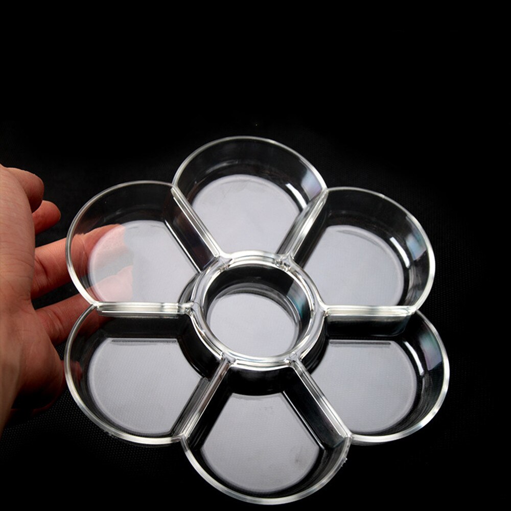 Plastic Palette Art Paint Plastic Drawing Color Palette for Oil Watercolour Painting Pallet Painting Tool Student Stationery