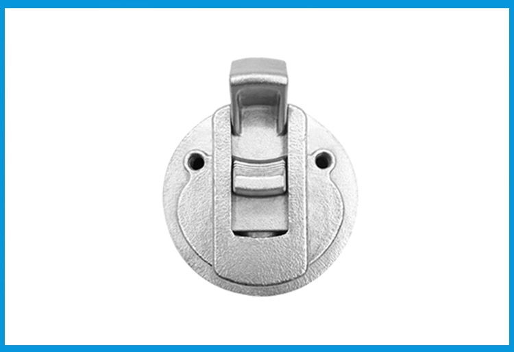 4X Marine grade stainless steel 316 Flush Boat marine Latch Flush Pull Latches Slam lift handle Deck Hatch marine hardware