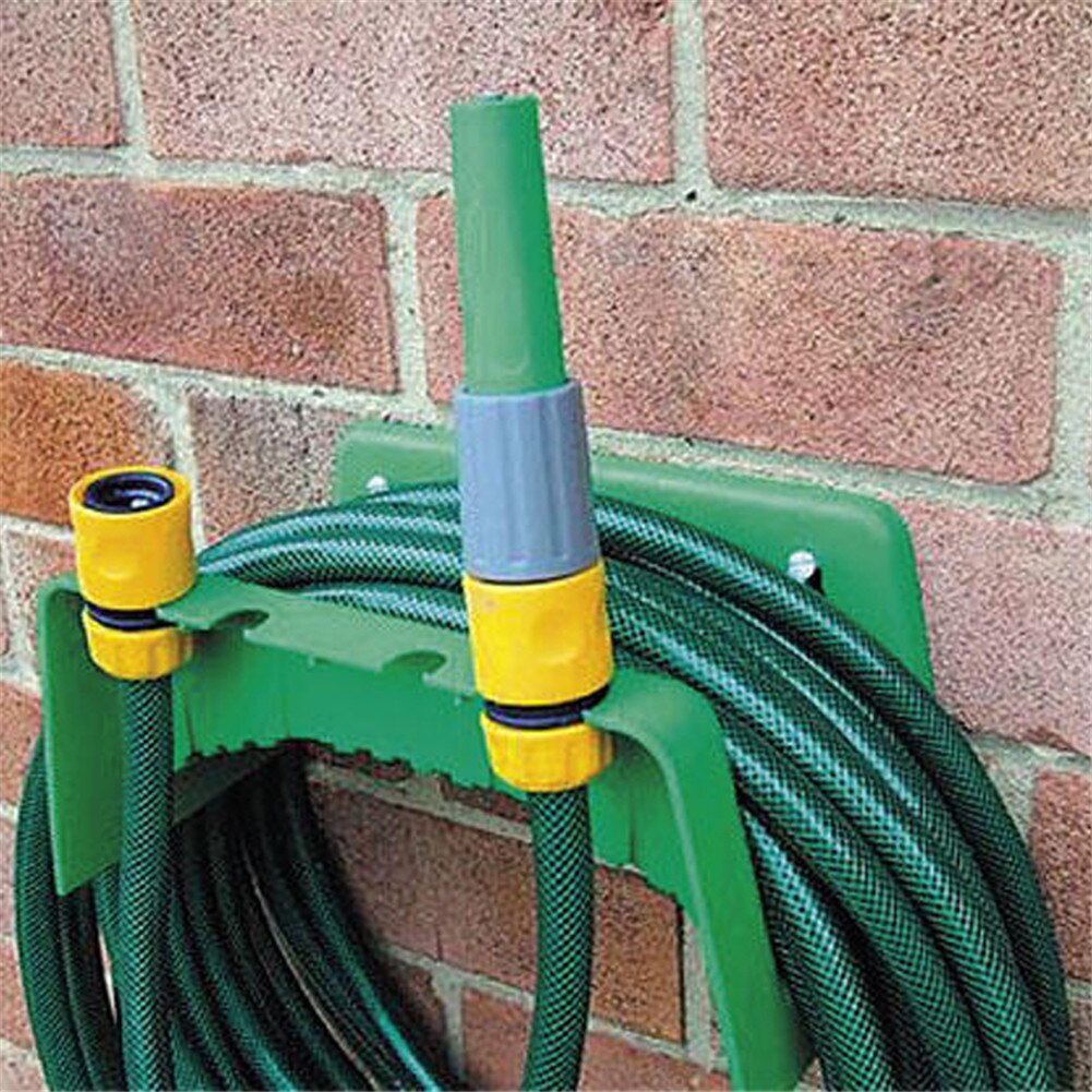 1PC Garden Hose Reels Holder Yard Storage Wall Mount Bracket Hanging Expandable Magic Hose Hook Rack Reel Accessories