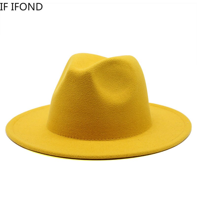 Fedora – chapeau de Jazz en feutre pour femmes, hommes, garçons et filles, pour enfants, pour décorer un mariage formel, Panama, automne et hiver