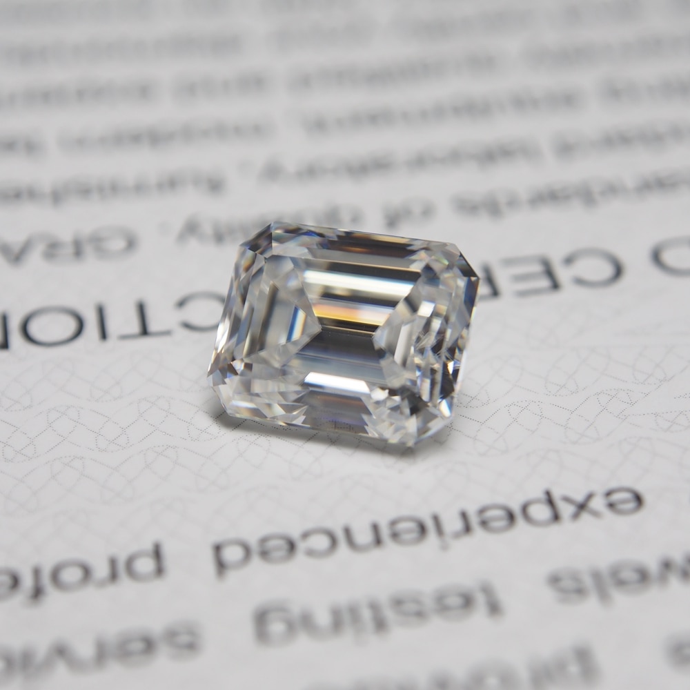 3*5 Mm Emerald Cut 0.27 Karaat Moissanite Steen Losse Moissanite Diamond