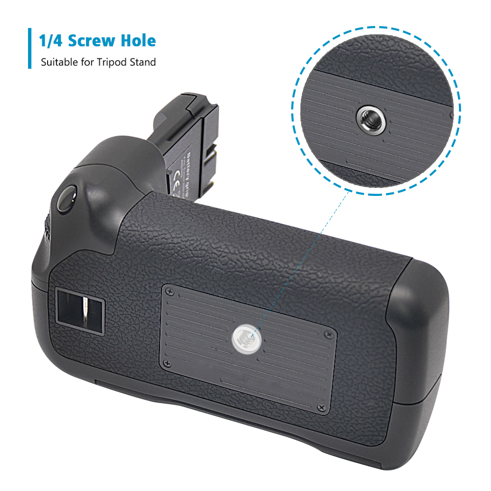 Mcoplus BG-5DII Professionelle Vertikale Batterie Griff für Kanon EOS 5D markieren ii 5Dii 5D2 Kamera als BG-E6 BGE6