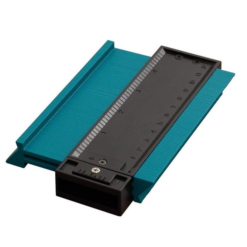 120mm 150mm 250mm Plastic Profile Contour Gauge Deep Decorating Template Tiling Skirting Laminate Profile Wood Shape: 120mm 5inch