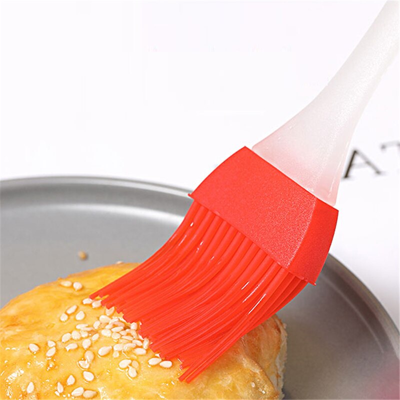 2 uds. De pinceles de silicona para hornear y repostería, para parrilla, brocha aplicadora de aceite para pastel, pan, herramientas de repostería de mantequilla, accesorios de cocina, pinceles para parrilla de barbacoa