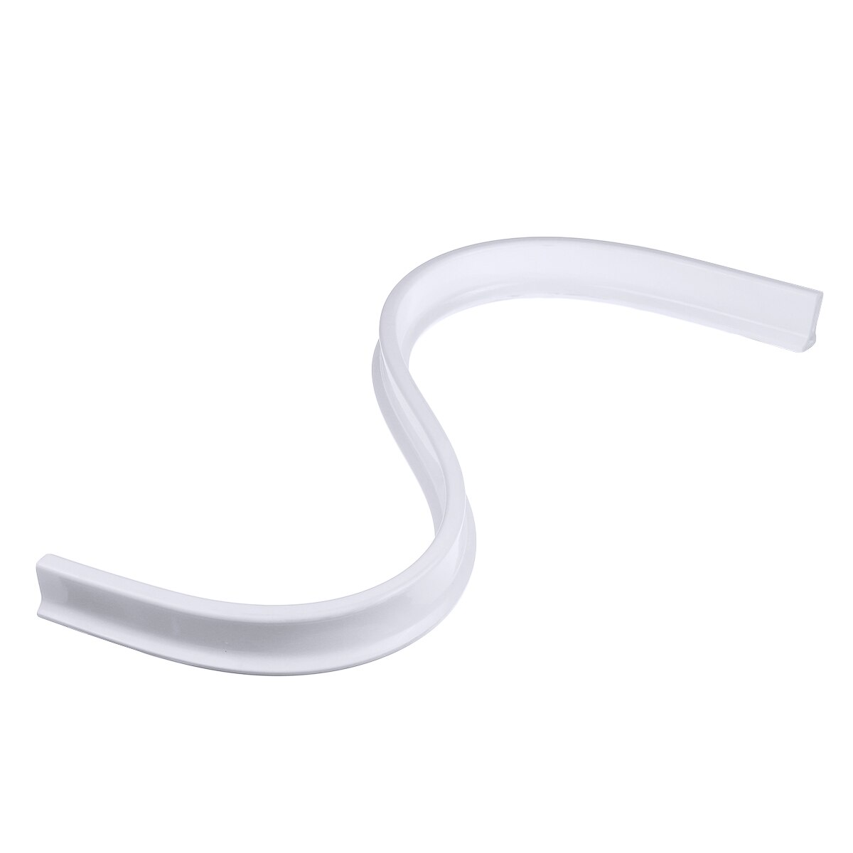 2M Zwart Siliconen Douche Drempel Waterafscheiding,Zelfklevend Waterruimte Badkamer Vloerafscheiding,Douchebak Badrand Afdichtingstrip, Kalkwaterafhoudstrip Voor Wasbak Frameloze Douchedeur(2.5cm