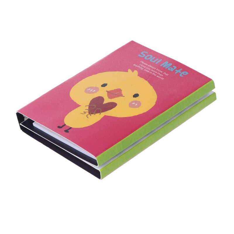 Leuke Cartoon Dier Notitie Memo Pad Notebook Label Briefpapier