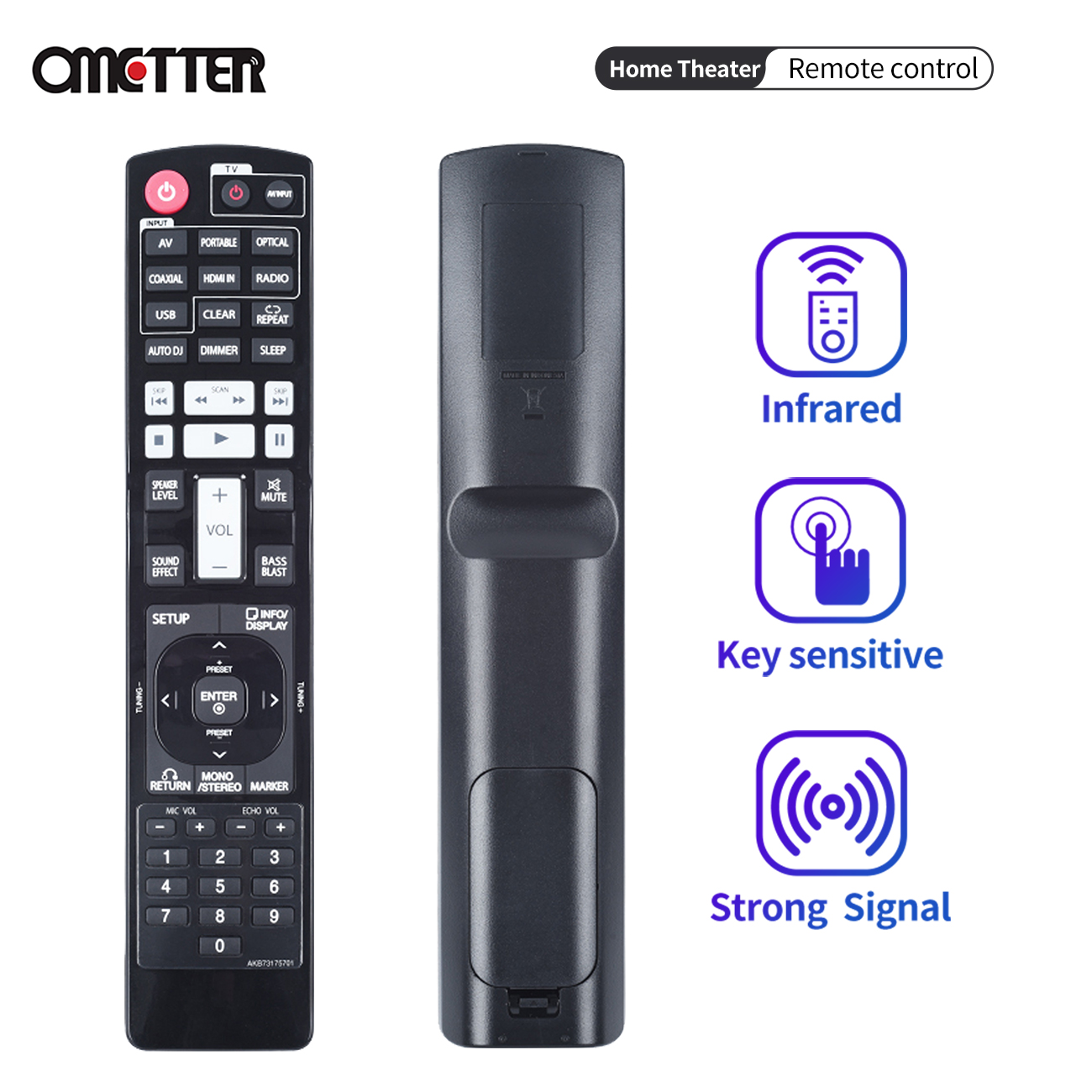 AKB73175701 For AV Remote Control Digital Receiver System AR805TS