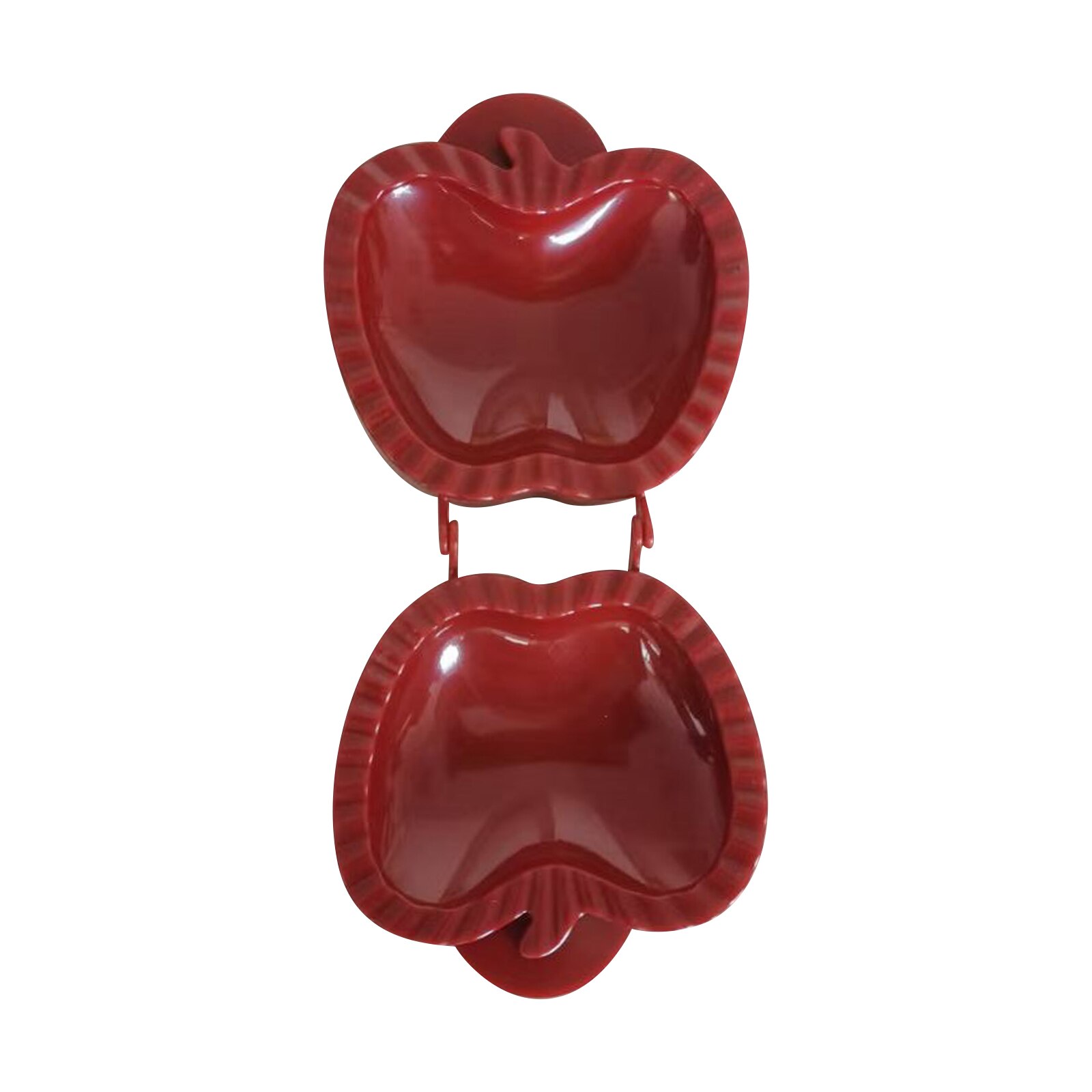 Hand Pie Molds Set Cookie Cutters with Apples Pumpkins Acorn Shape Halloween Dough Press Mold Tools: 2