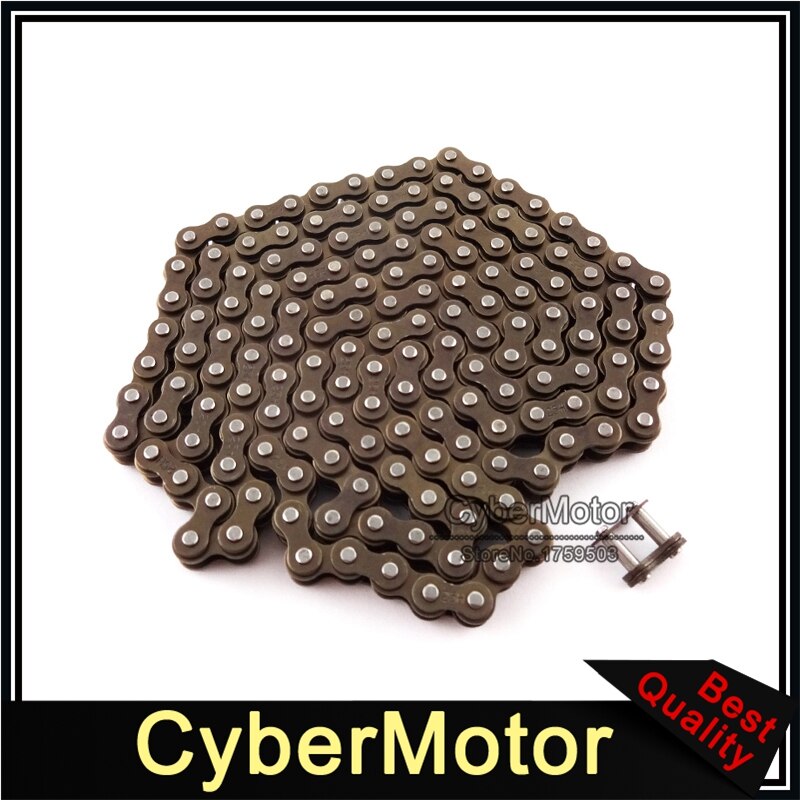 25H Sprocket Chain 158 Links With Spare Master Link For 47cc 49cc 2 Stroke Engine Pocket Bike Mini Moto Dirt ATV Quad 4 Wheeler
