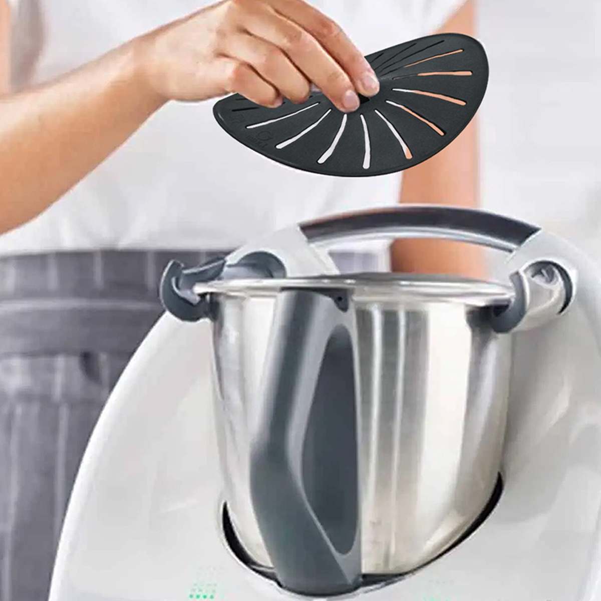 4 teile/satz Thermomix TM31 TM6 TM5 Klinge Abdeckung Schaber Küche Maschine Rührgerät Dreh Spachtel Messer Abdeckung Küche Zubehör