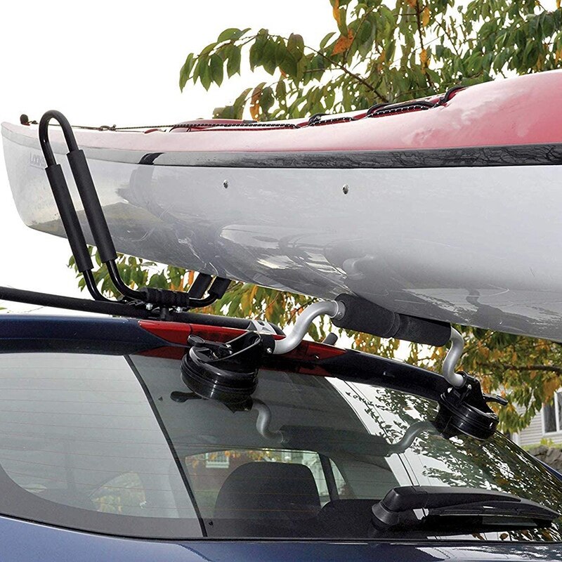 Suction Boat Roller Load Assist Pusher Suction Cup Holder for Mounting Kayaks and Canoes To Car Tops