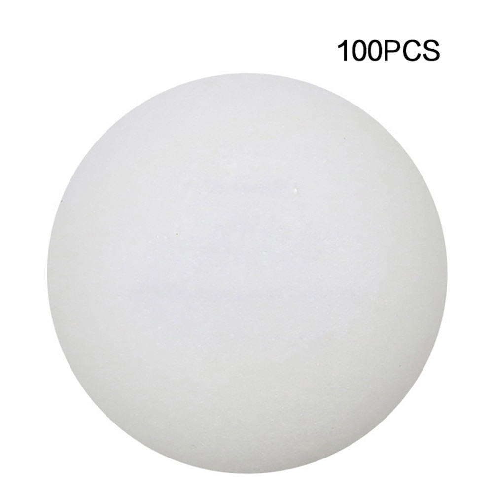 100pcs Ping Pong Balls Dia. 40mm Table Tennis Balls ABS Ball Training Sports