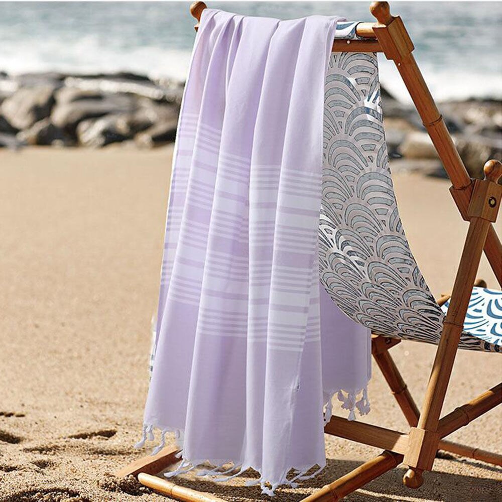 ¡Novedad de ! toallas turcas de algodón de 100% para adultos Toalla de secado rápido súper suave manta de muselina Toalla de: light purple