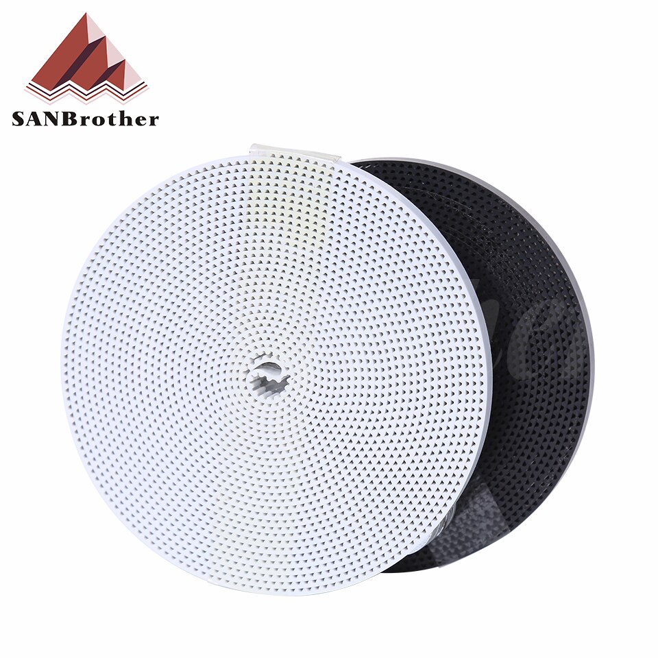 Cinghia dentata aperta GT2-6mm da 2/5 metri Larghezza 6mm 9mm 10mm Cintura GT2 PU con cinghia centrale in acciaio Cinghia dentata 2GT per parte stampante 3D Reprap