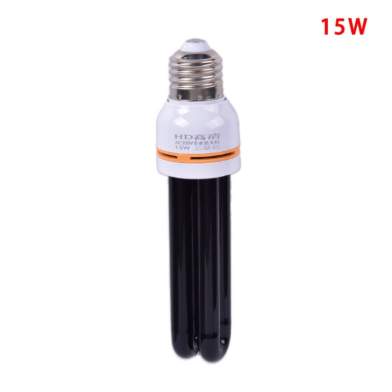 E27 220V 15W/20W/30W Uv Lamp Uv Ultraviolet Fluorescerende Gloeilamp Spiraal enegy Besparing Zwart Licht Violet Lampen Verlichting: 15w