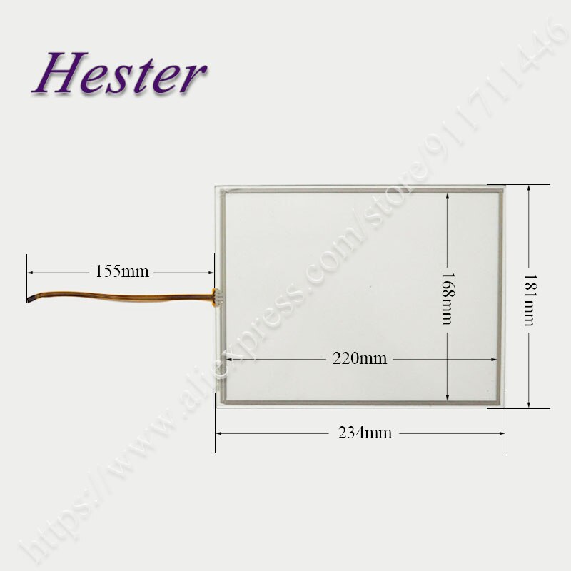 berühren Glas Bildschirm Tafel für 6AV6643-0CD01-1AX1 6AV6 643-0CD01-1AX1 MP277-10 Touchscreen Touchpad