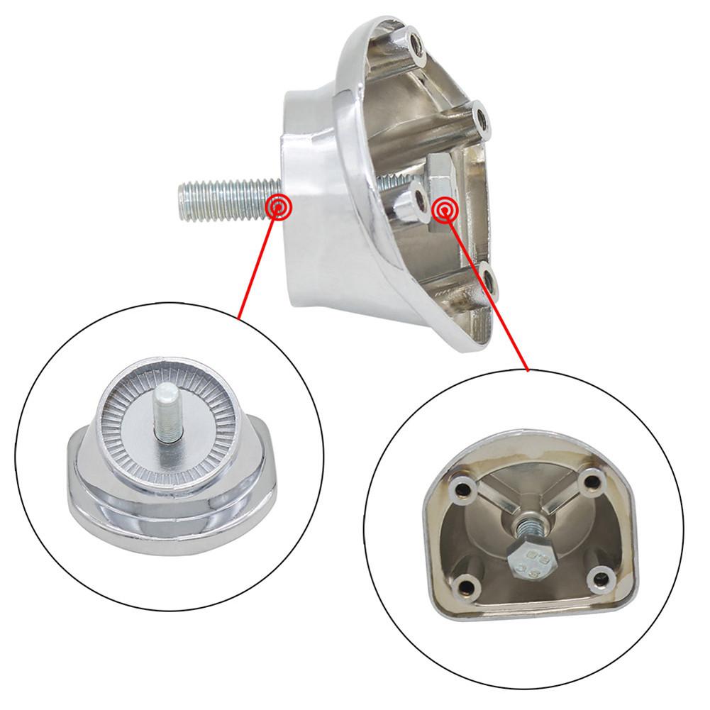 Pied de tambour en acier argenté, 2 pièces/paquet, pour percussions, percussions, accessoires