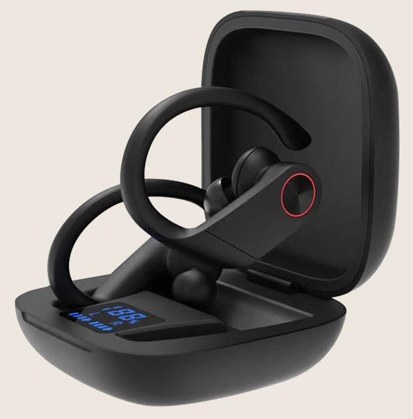Oor Gemonteerd Sport Bluetooth Headset Extra Lange Standby Universal Business Draadloze Bluetooth Headset Bilaterale Stereo Headset