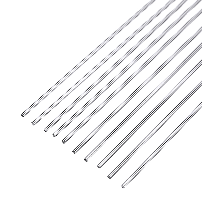 10Pcs Stainless Steel Welding Rods 1.2/1.6/2.4mm Welding Rods Filler 330mm Long For TIG Welding Accessories