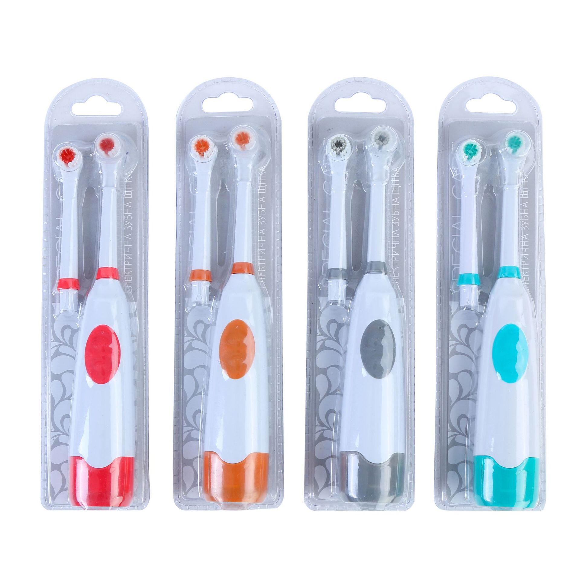 Sonic Electric Toothbrush Waterproof Soft Hair Tooth Brushes Large Button Smart Toothbrush Home Battery Toothbrush