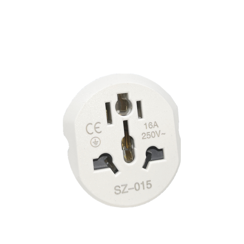 4,8 mm EU-stekkeradapter 16A 250V reisadapterconverter 2 ronde aansluitingen universele AU US UK CN naar EU KR stopcontact