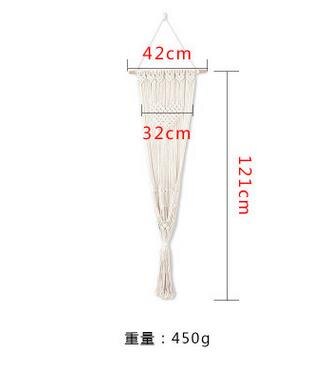 Bohemian Handgeweven Tapijt Katoen Huisdier Kat Hangmat Schommel Bed Macrame Voor Thuis Slaapkamer Decoratie Muur Opknoping Zonder Mat: C