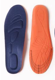 Plantillas ortopédicas de espuma viscoelástica, suelas de soporte para arco para hombre y mujer, suelas de pie planas deportivas para correr, plantillas transpirables para pies, almohadilla ortopédica: Blanco