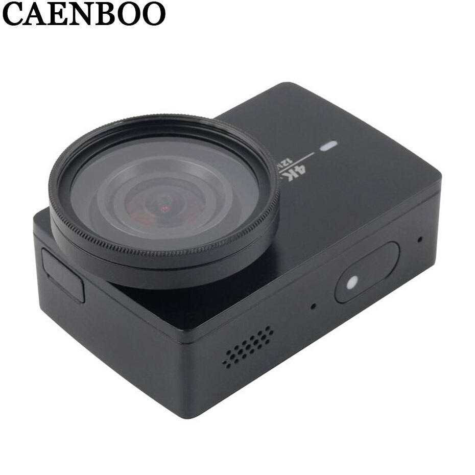 CAENBOO Lens Filtri Per XiaoMi Yi 4 k + Più di 37/52mm Anello Adattatore di Sport Macchina Fotografica di Azione di Protezione per Xiaomi Yi 4 k Lite Accessori