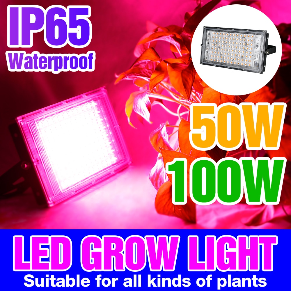 Volledige Spectrum Led Grow Light 220V Plant Schij... – Grandado