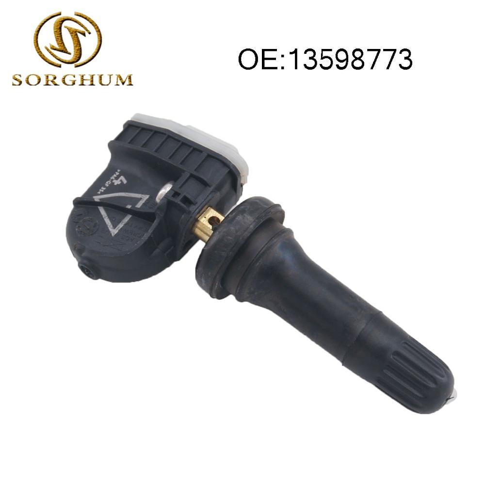 1pcs Tire Pressure Monitoring System Sensor (TPMS) 433 MHz for Buick Cadillac Chevrolet GMC 13598773