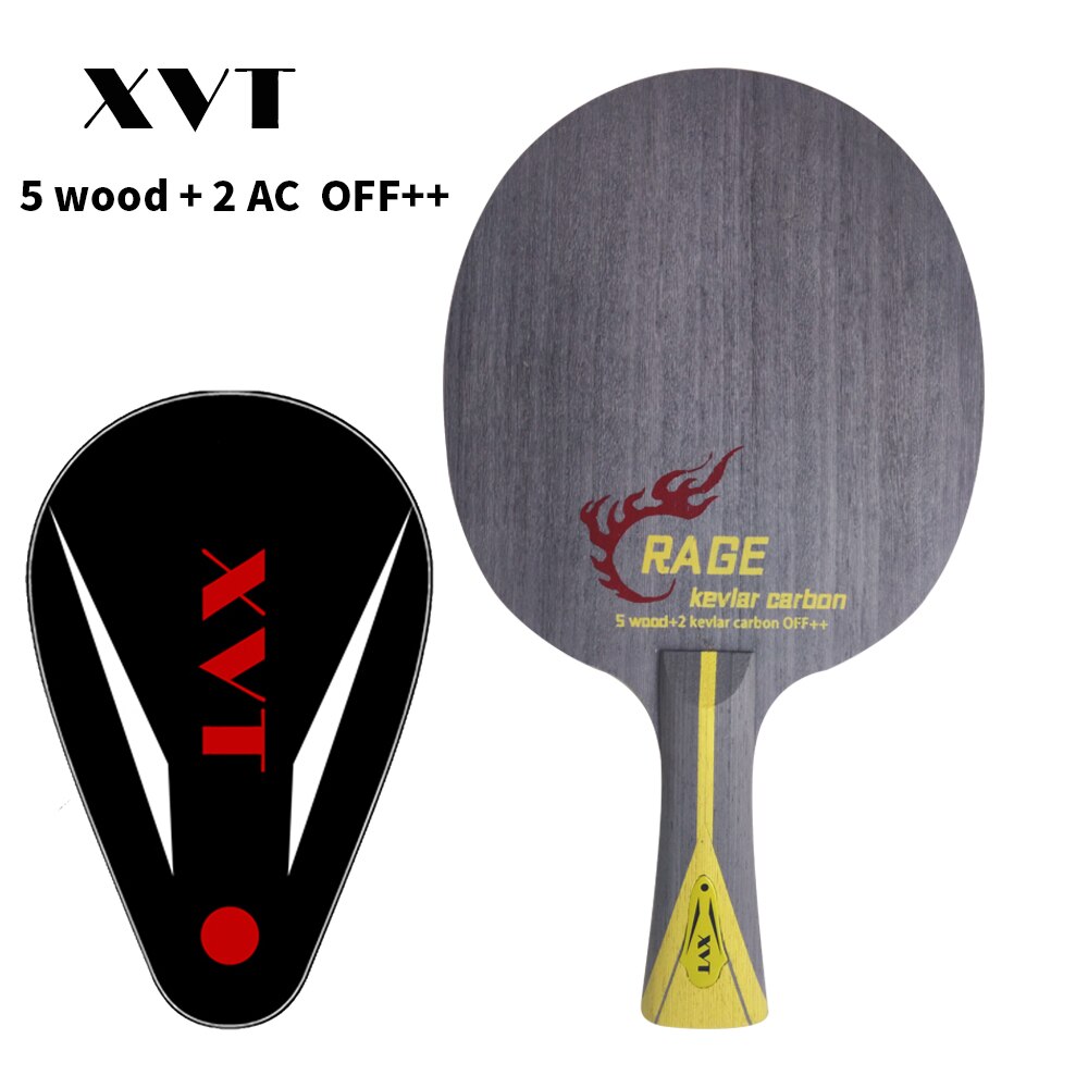 XVT RAGE（DHS 301） ZLC Cabon Table Tennis Blade/ ping pong Blade/ table tennis bat Send FuLL Cover case