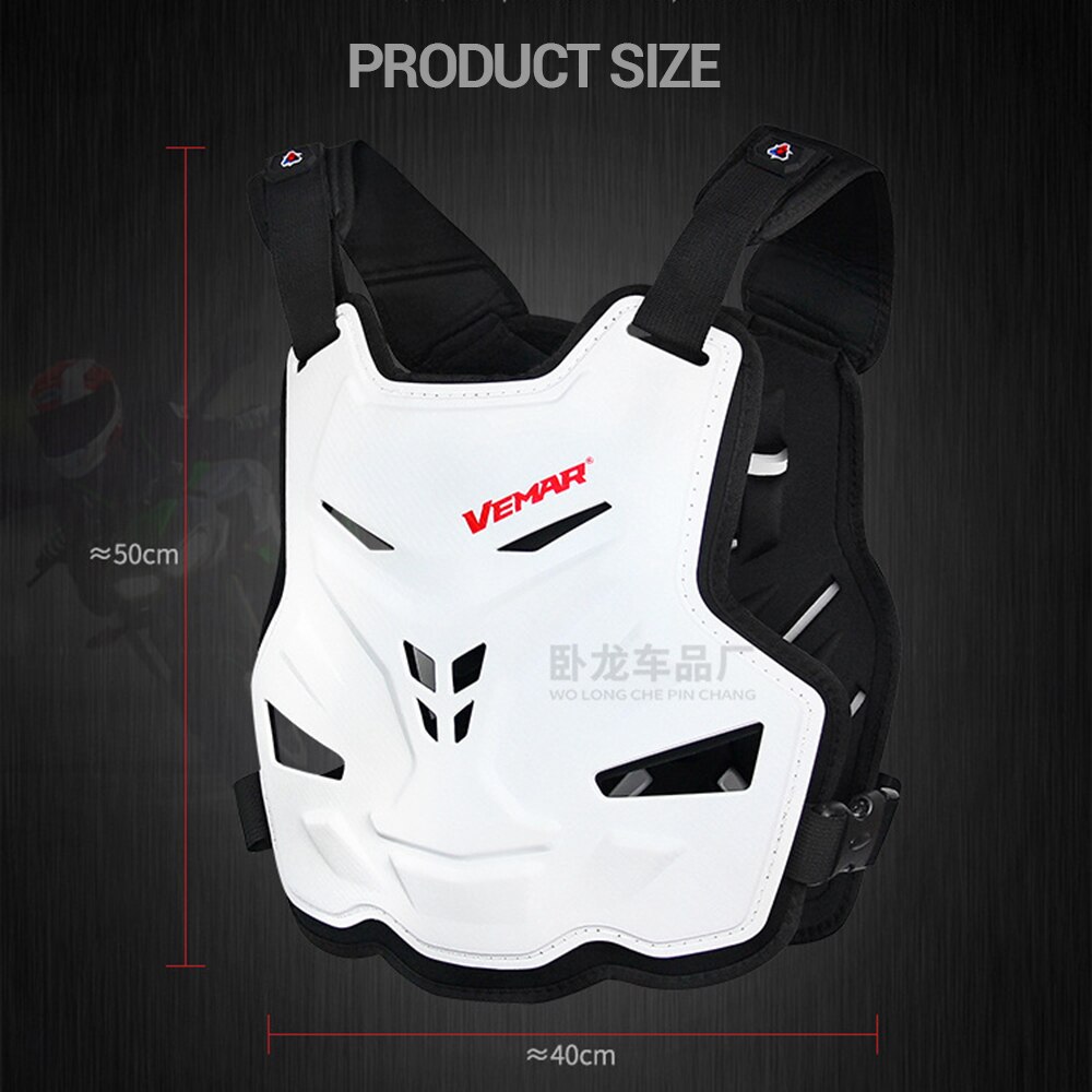 Motorcycle Body Armor Adults Moto Chest Back Protector Racing Riding Motocross Jacket Vest Protective Gear Motorcycle Protection